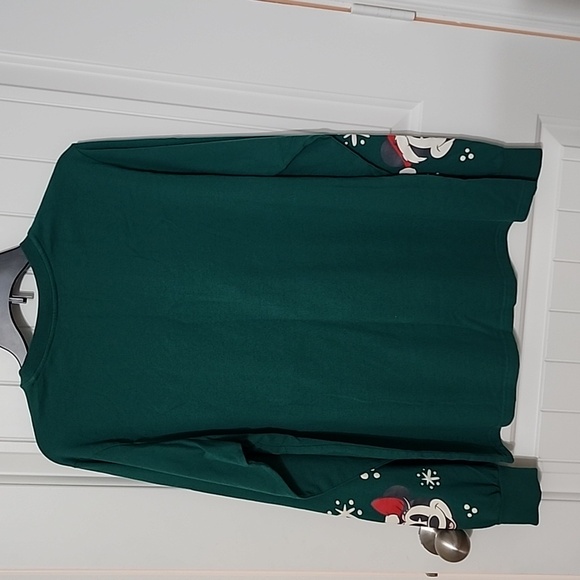 Disney Mickey & Minnie Christmas Tree Long Sleeve Tee - Picture 7 of 8